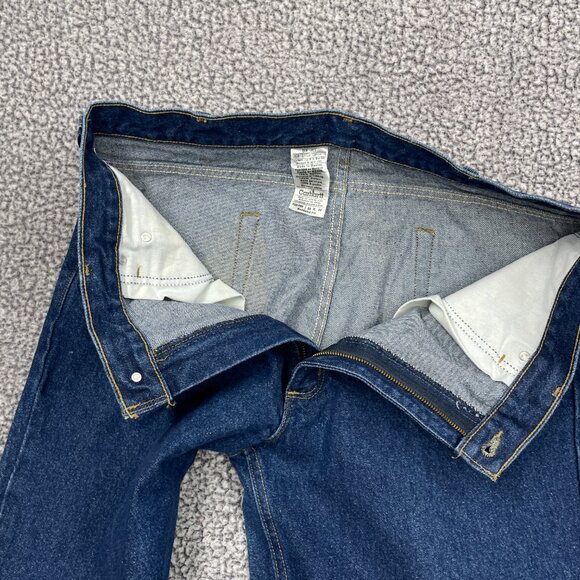 Carhartt B230 Relaxed Fit Denim Jeans Blue Men's 38 x 34 NEVER WORN - Picture 4 of 13